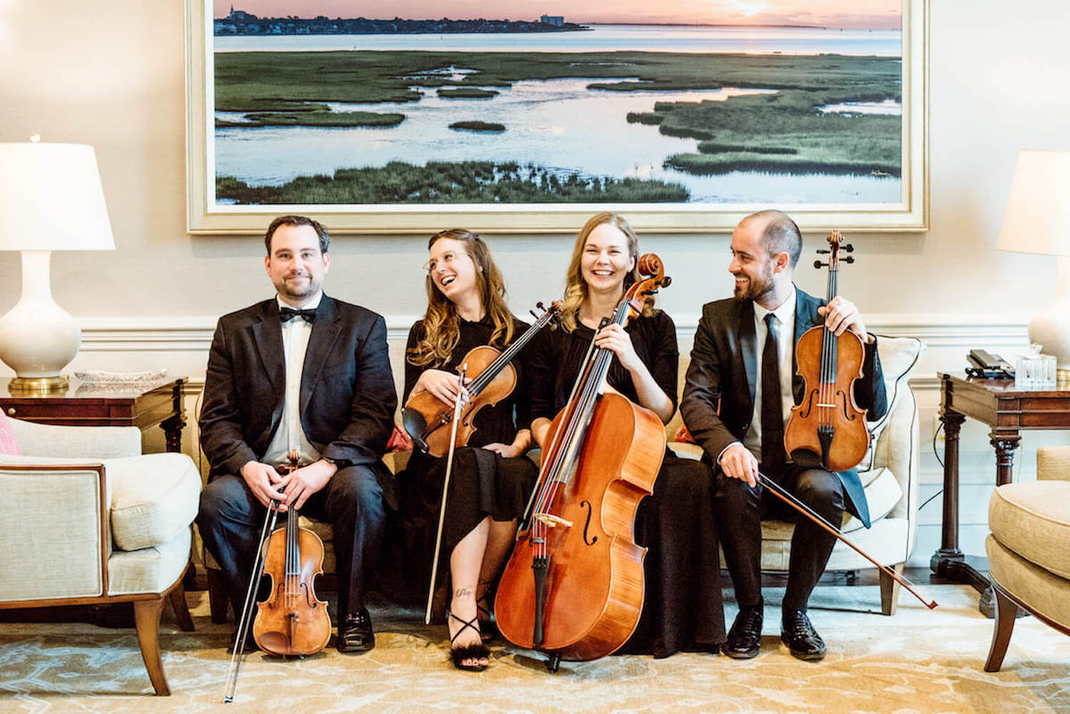 Charleston Virtuosi Wedding String Quartet at Hotel Bennet