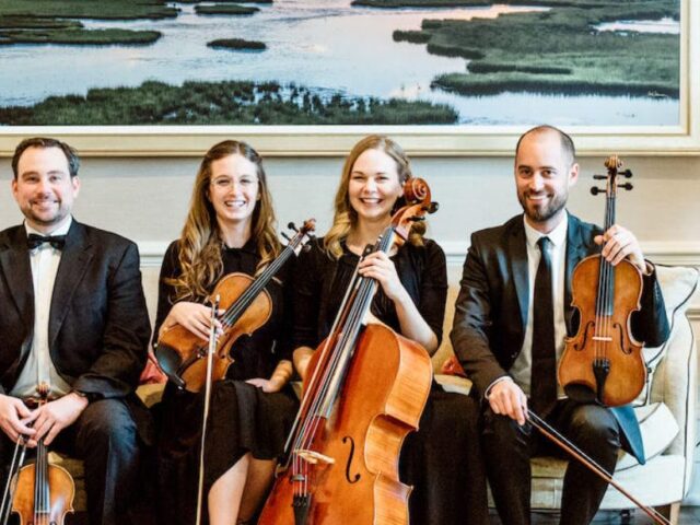 Charleston Virtuosi String Quartet | Wedding Ceremony & Cocktail Hour Musicians Bluffton, Highlands, NC, Biltmore Castle Greenville, Kiawah Island, Savannah, GA