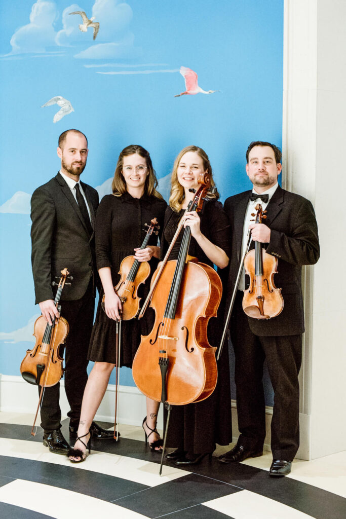 The grand opening of Hotel Bennett | Charleston, SC event music string quartet