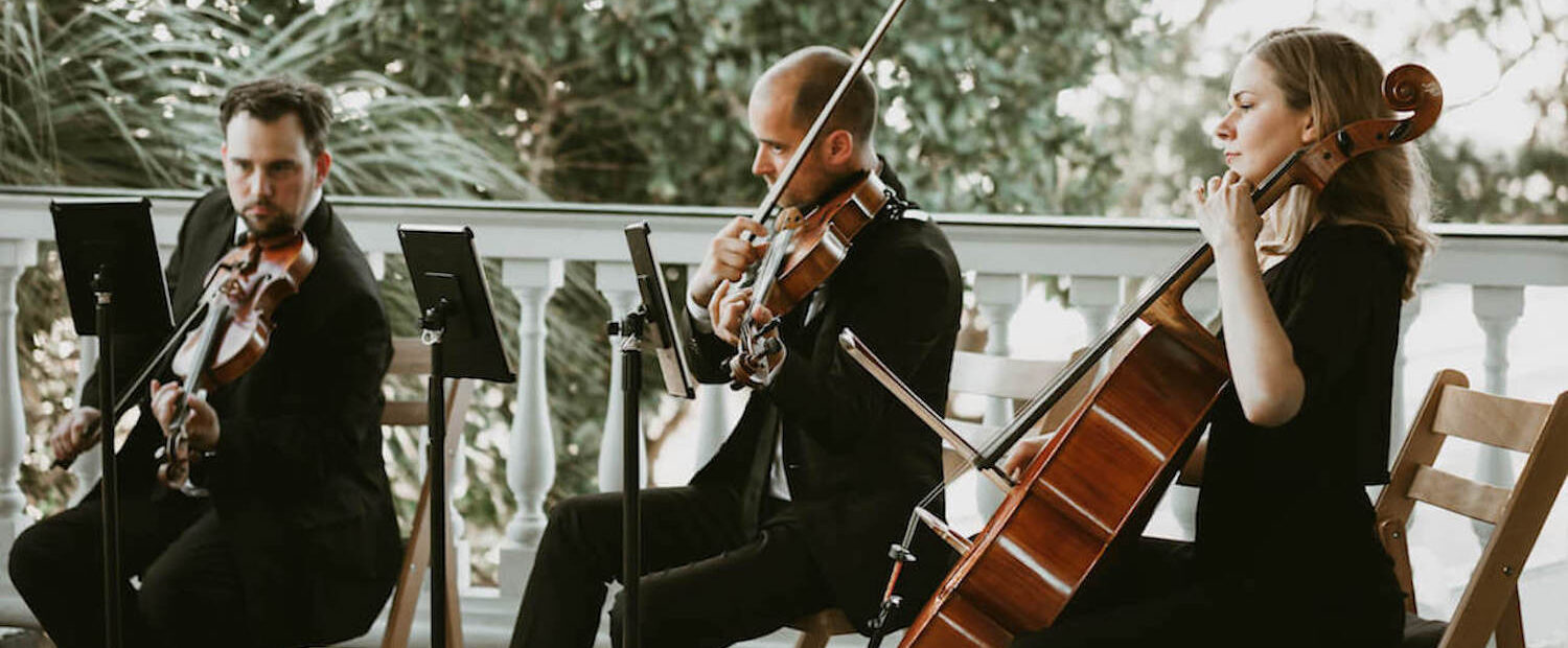 Charleston Virtuosi Wedding String Trio | Lowndes Grove Plantation