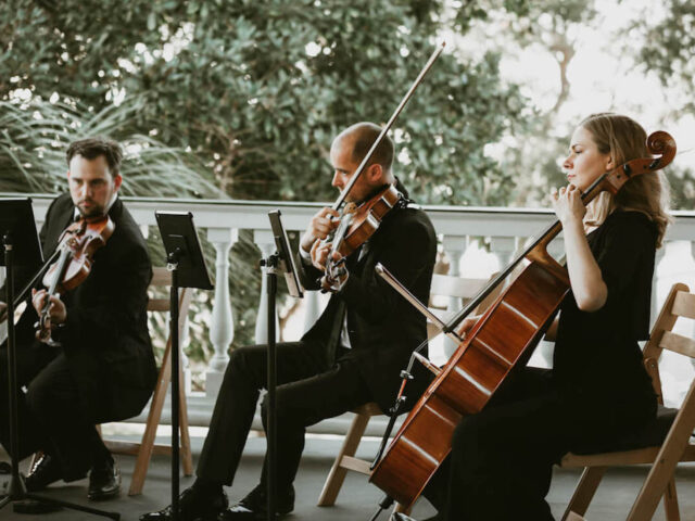 Charleston Virtuosi Wedding String Trio | Lowndes Grove Plantation