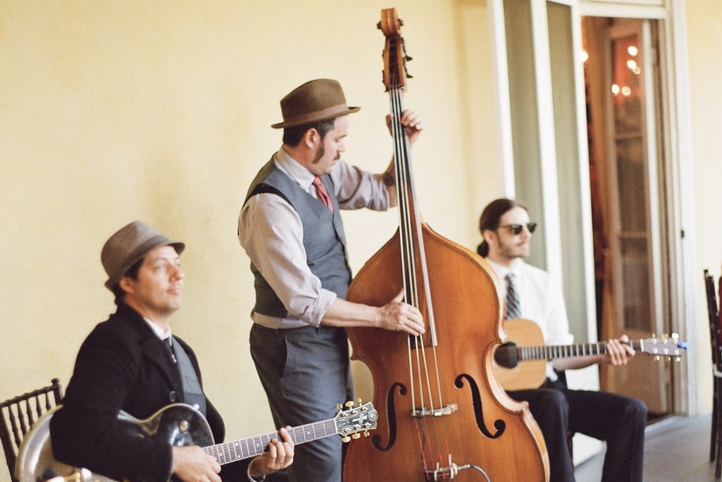 Guitar & Bass Gypsy Jazz Trio | Savannah & Charleston Jazz Musicians