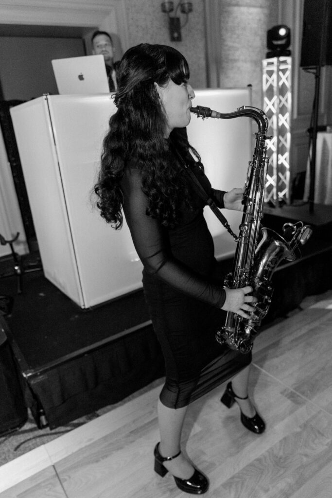 Wedding on Kiawah Island | Charleston Virtuosi hybrid DJ saxophone duo
