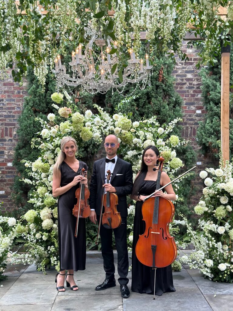 Charleston Wedding String Trio at Hotel Dewberry | Charleston Virtuosi