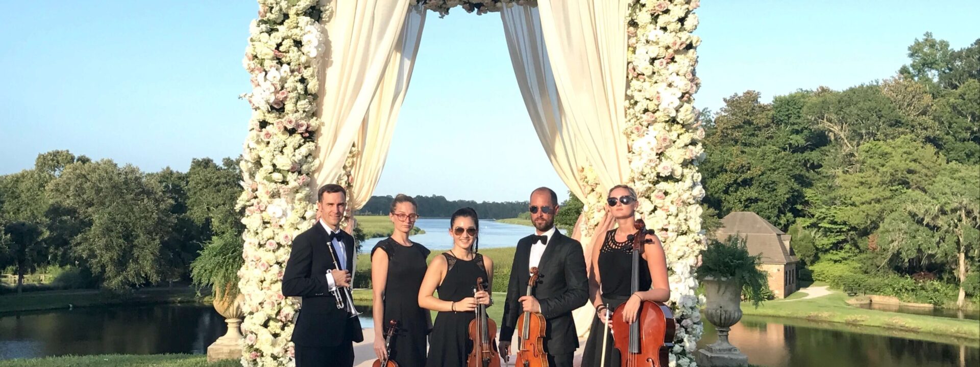 Charleston, SC & Savannah, GA wedding string quartet | Violinist, Cello Player & Viola Player | Charleston Virtuosi